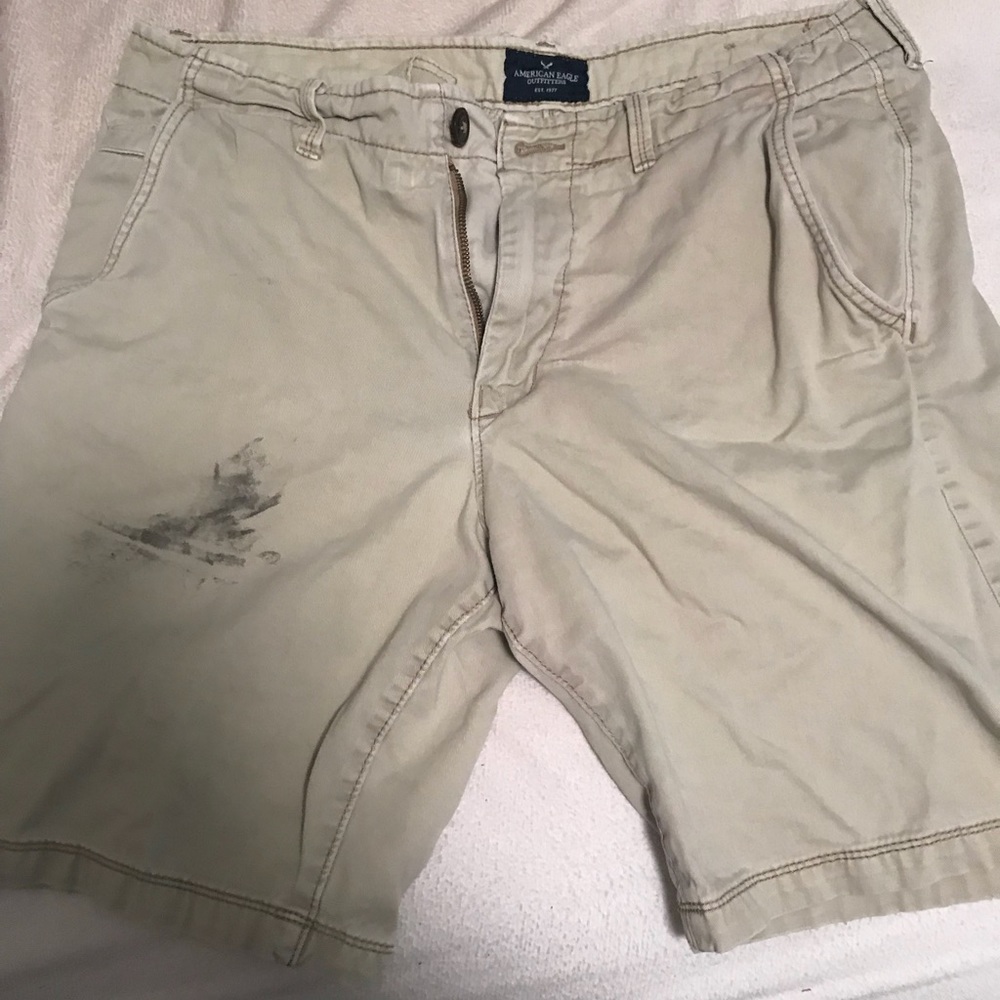 American Eagle Khaki Shorts